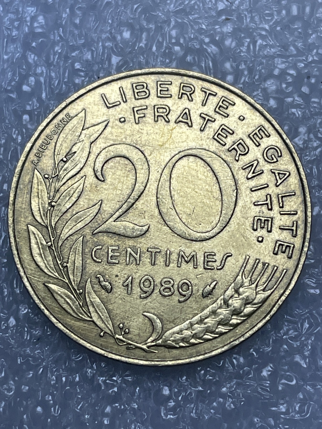 神仙姐姐散币好品专场第十五期（无佣金满邮自动发出 1989 年法国 20 生丁