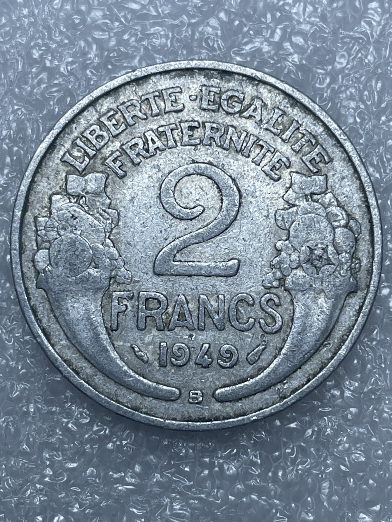 神仙姐姐散币好品专场第十五期（无佣金满邮自动发出 1949 年2法郎