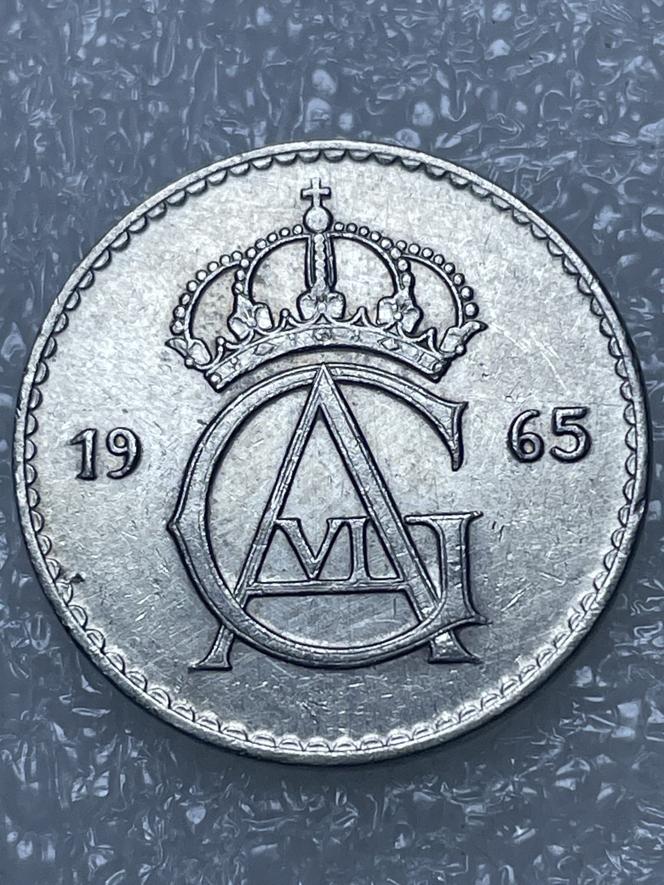 神仙姐姐散币好品专场第十五期（无佣金满邮自动发出 1965 年瑞典 50 欧尔