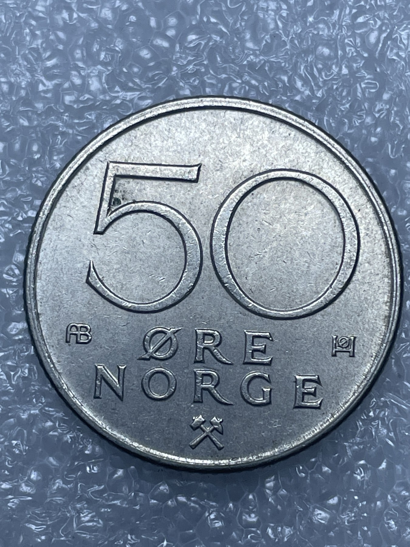 神仙姐姐散币好品专场第十五期（无佣金满邮自动发出 1976 年挪威 50 欧尔