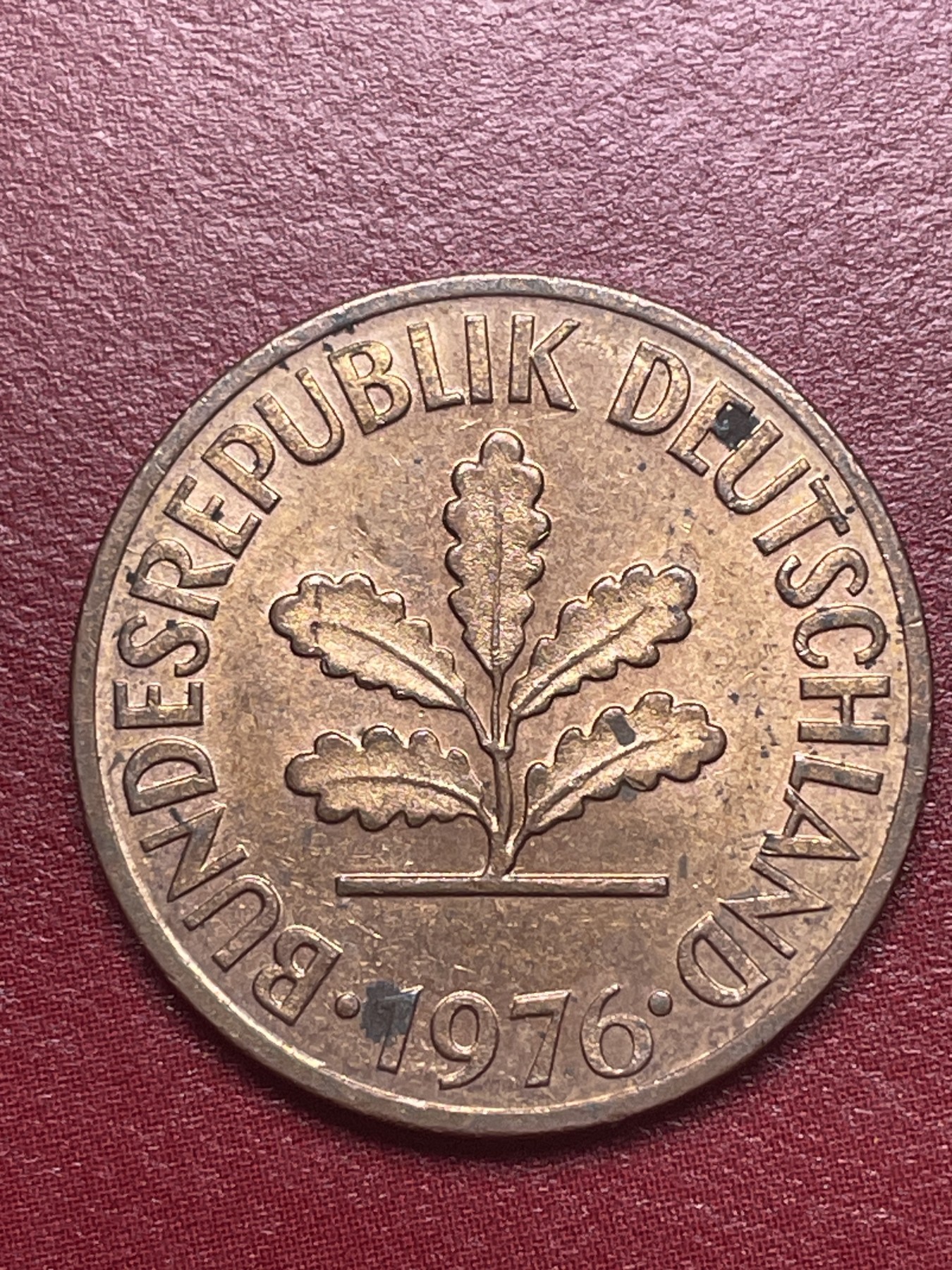 神仙姐姐散币好品专场第十五期（无佣金满邮自动发出 1976 年德国 2 芬尼