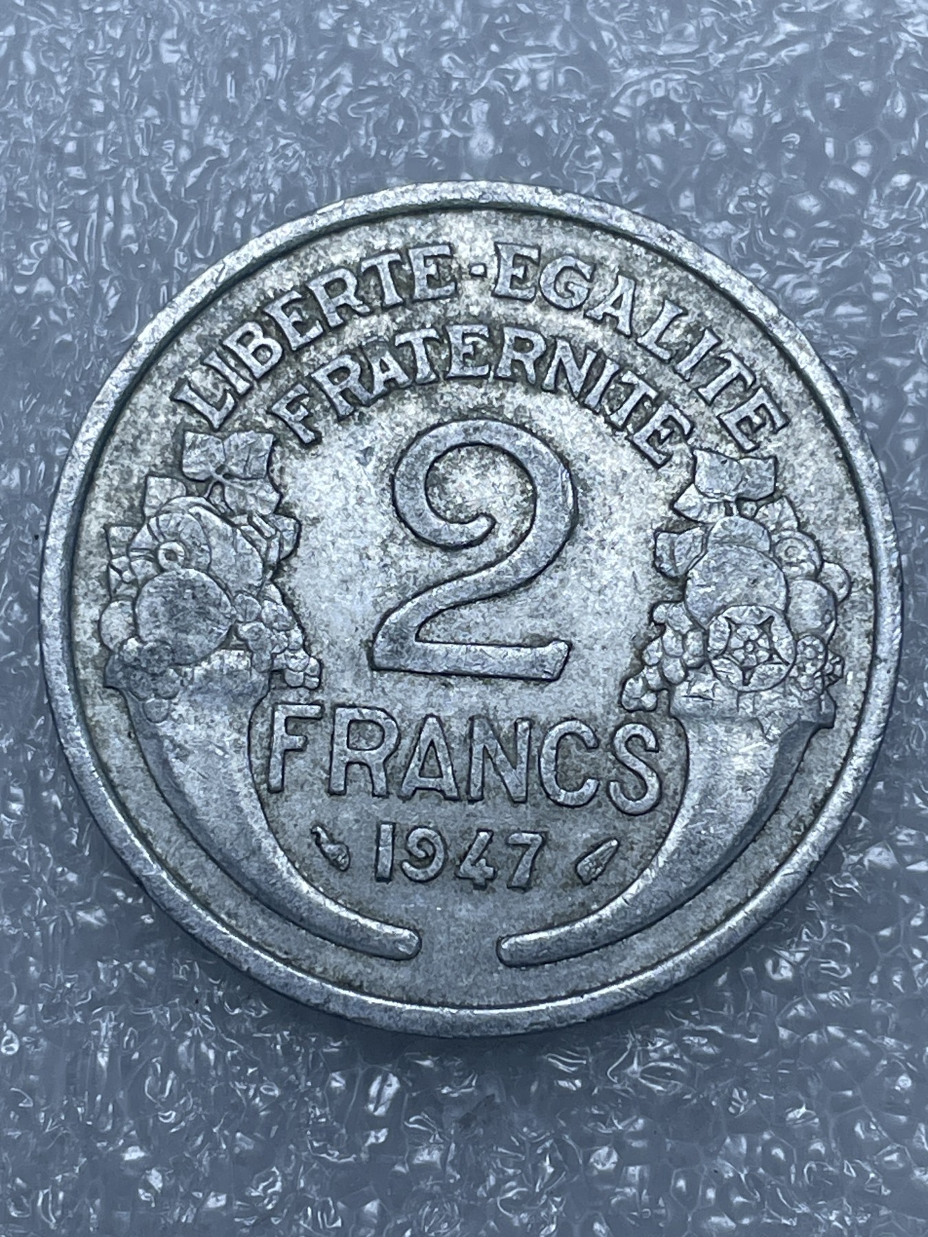 神仙姐姐散币好品专场第十五期（无佣金满邮自动发出 1947 年法国 2法郎