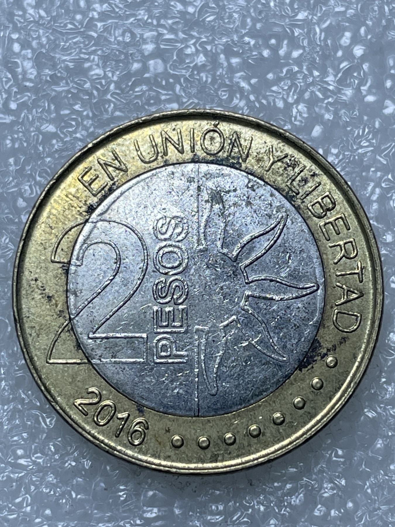 神仙姐姐散币好品专场第十五期（无佣金满邮自动发出 阿根廷 200 周年纪念币 2 比索