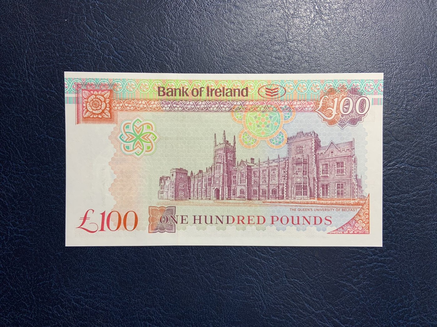 收藏联盟Quantum Auction 第318期拍卖  北爱尔兰2005年100镑 品相UNC 首发A冠 