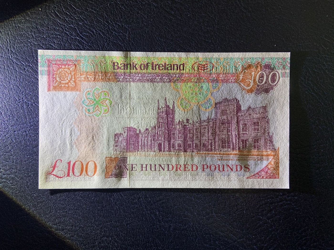 收藏联盟Quantum Auction 第318期拍卖  北爱尔兰2005年100镑 品相UNC 首发A冠 