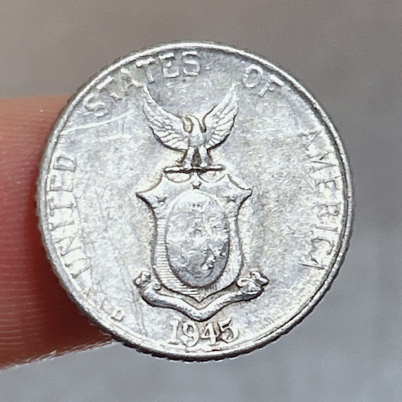 全场一元起拍 银币专场 第56期 美属菲律宾1945年打铁少女10分银币 2g