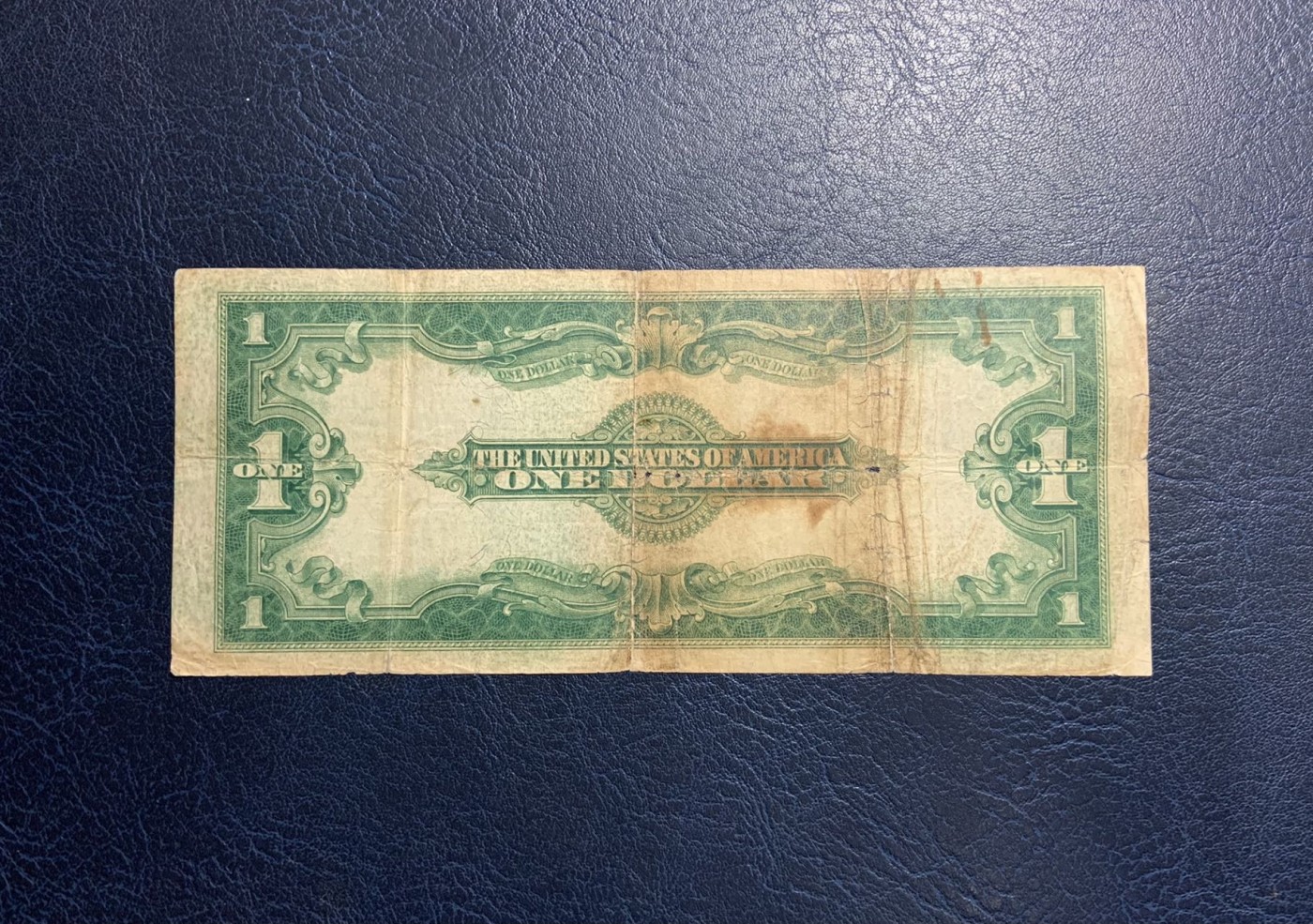 收藏联盟Quantum Auction 第318期拍卖  美国1923年1美元银币券 品相如图 大票幅