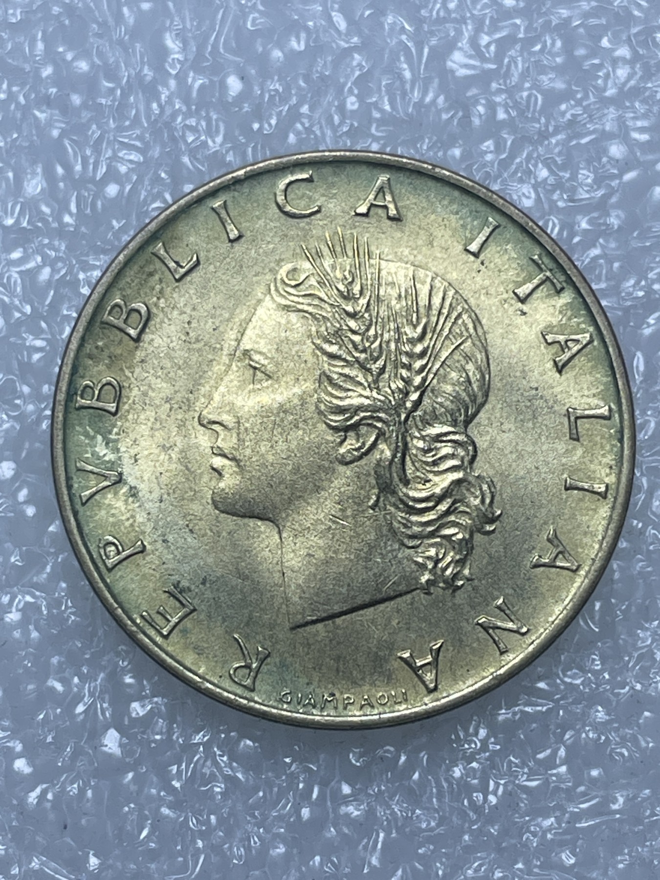 神仙姐姐散币好品专场第十五期（无佣金满邮自动发出 1973年意大利 20 里拉