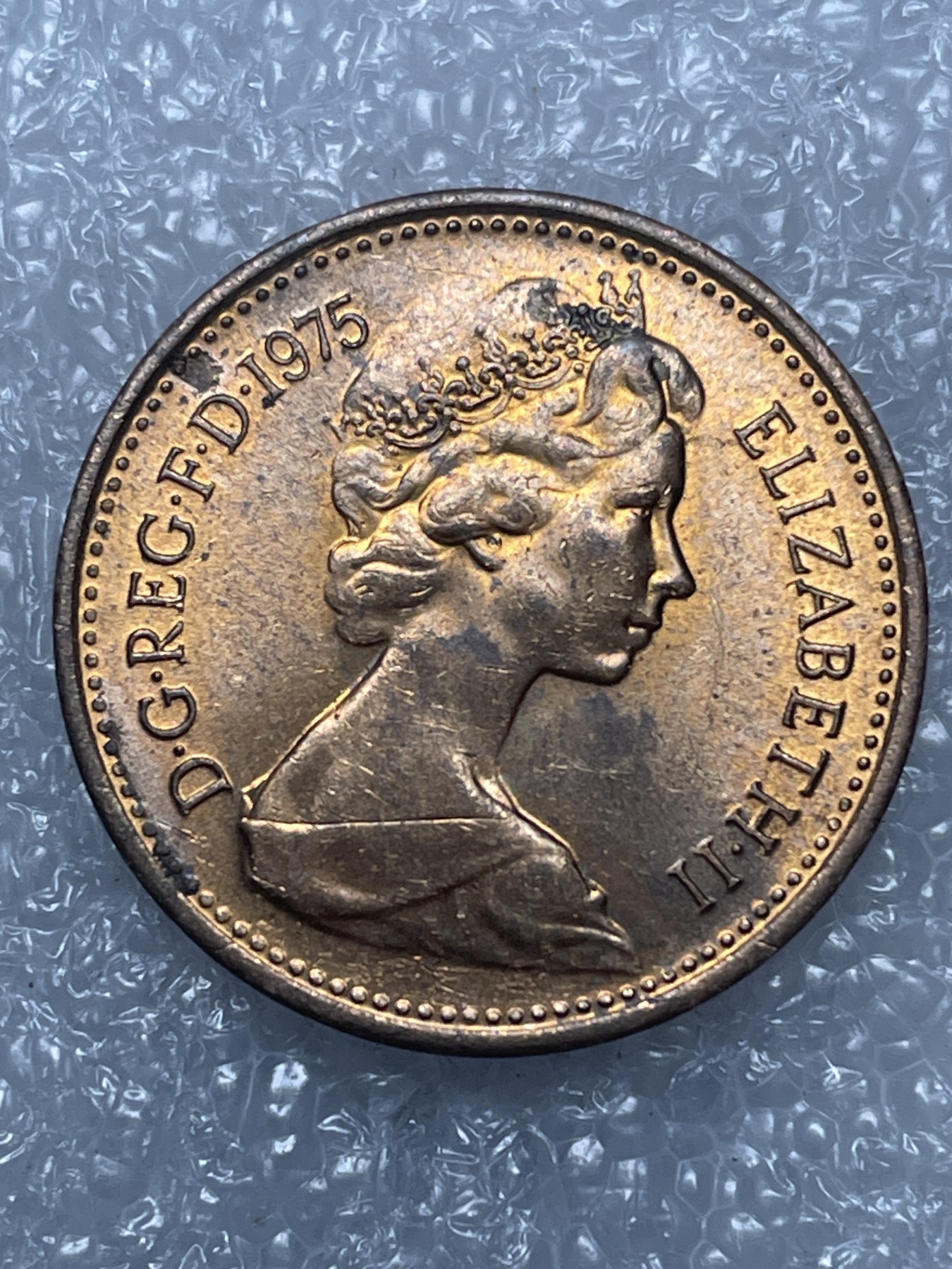 神仙姐姐散币好品专场第十五期（无佣金满邮自动发出 1975年英国 1 便士