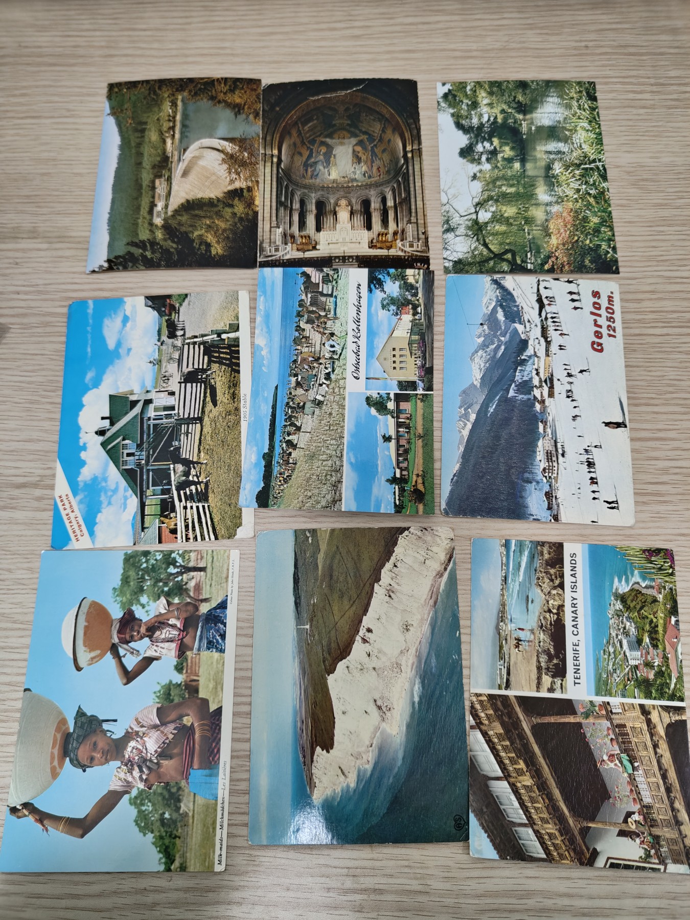 全场0元起拍 第126期 咸鱼国勋章拍卖专场 1月17日（周三）下午6：00开始 各国老明信片9张