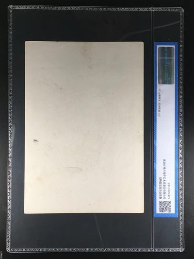 公博评级宣传画 公博评级，特殊时期宣传画    《延安新春》，这是纪念特殊年代纪念毛主席春节去延安的画像，外壳尺寸约19*26.4CM，公博评级53分