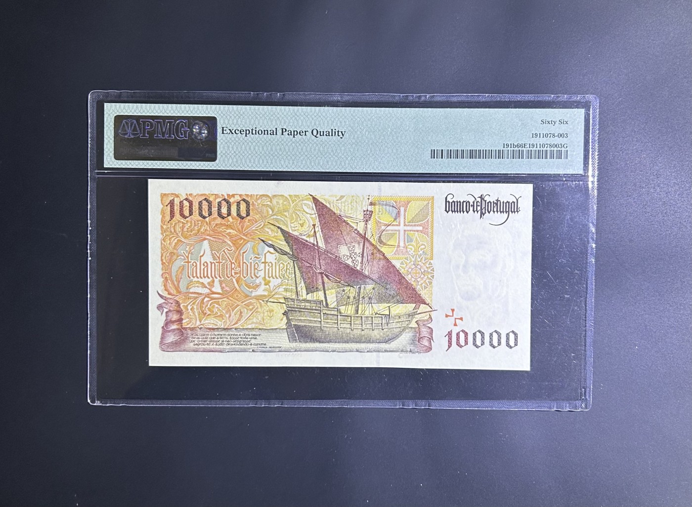 【丑猫0121】今晚六点半，自动快拍 97年葡萄牙10000