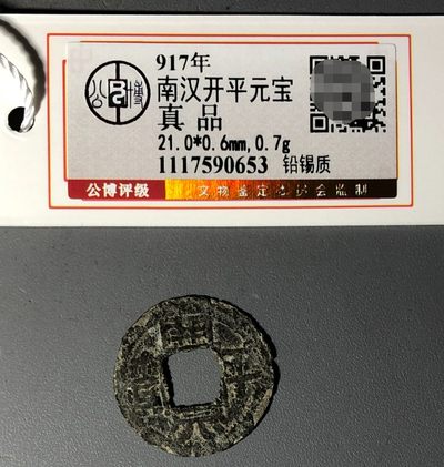 海外回流硬币1元起拍专场第八期 - 价值过千的四级币南汉开平元宝