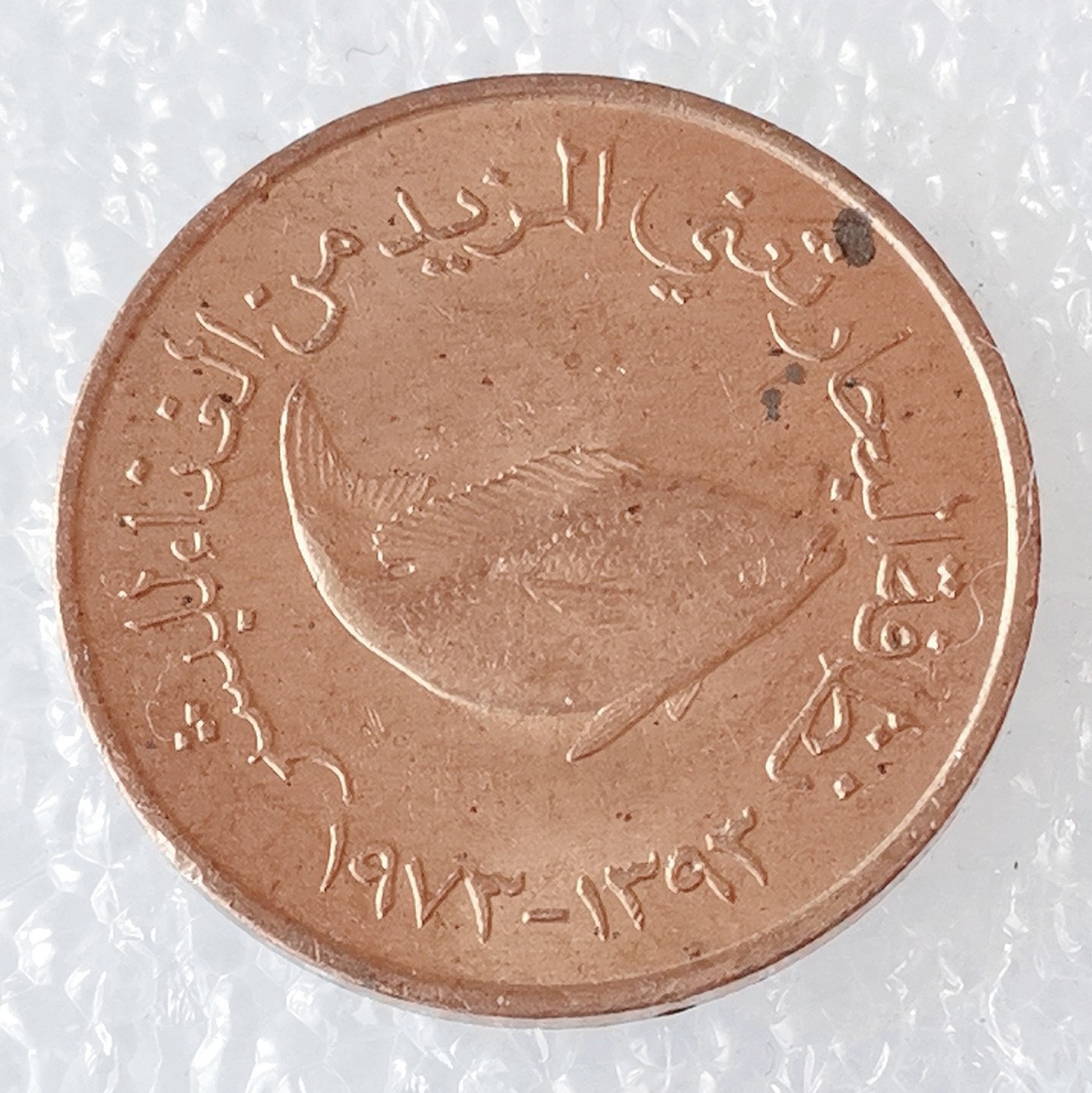 海外回流1元起拍小铺 各国钱币散币场 第6期 阿联酋5费尔