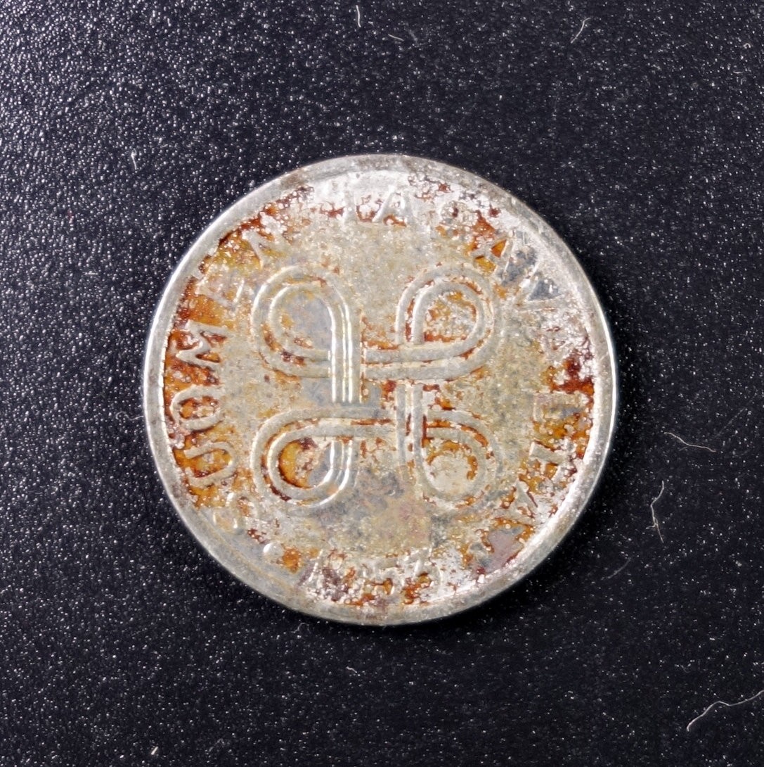 天业钱币散币、银币拍卖第29次专场 全场0元起拍0佣金转发分佣，欢迎围观参拍 芬兰1953年1马克