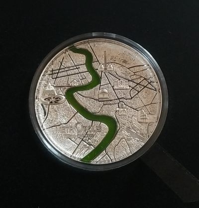 【币将精彩】世界钱币拍卖拍卖（2026-4-22） 帕劳2022年蒂凡尼艺术大都会罗马彩色大银币带证书包装