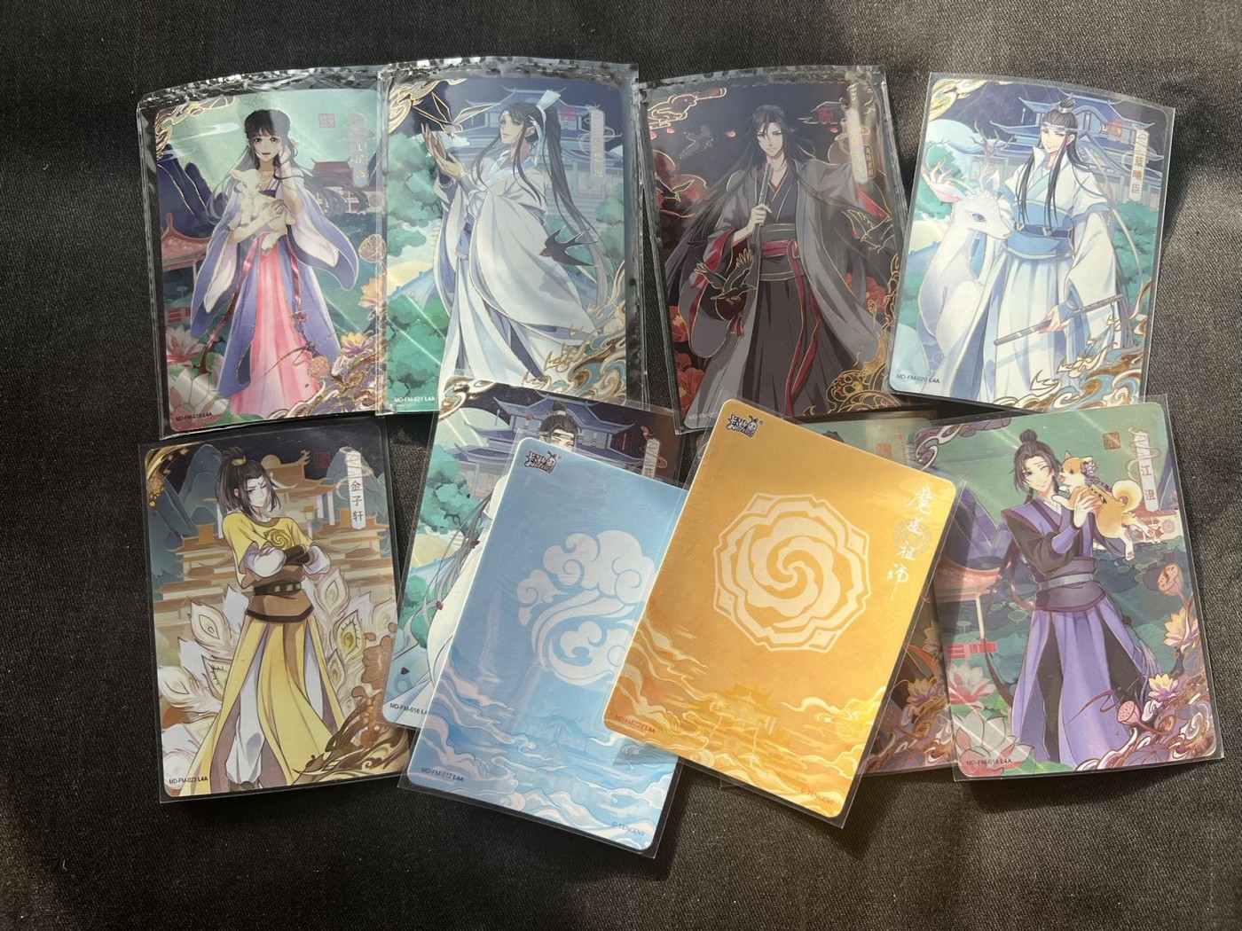 【随心卡拍】收藏卡拍卖【第11期】  魔道祖师 闪卡 10张