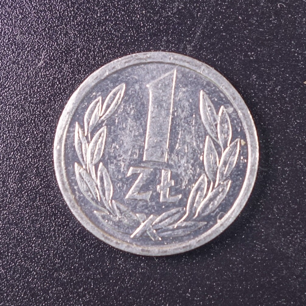 天业钱币散币、银币拍卖第29次专场 全场0元起拍0佣金转发分佣，欢迎围观参拍 波兰1990年1兹罗提