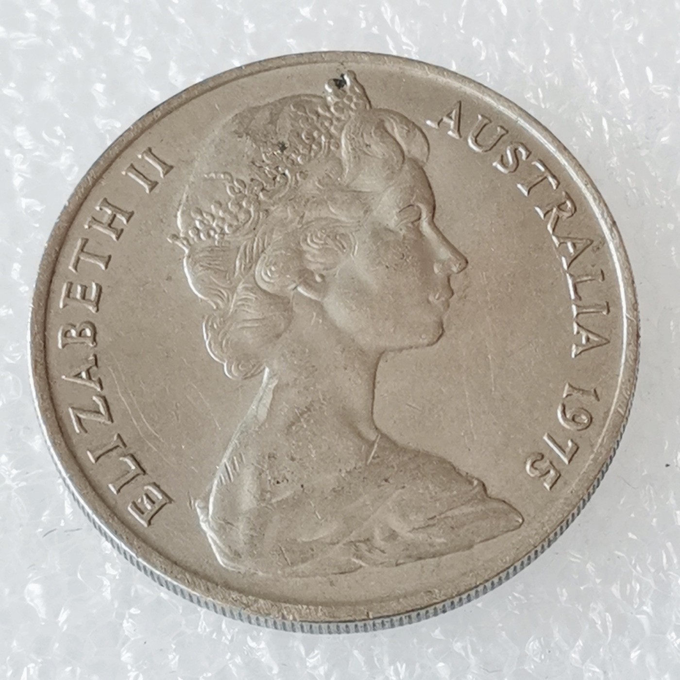 海外回流1元起拍小铺 各国钱币散币场 第6期 澳大利亚1975年20分伊丽莎白女王鸭嘴兽