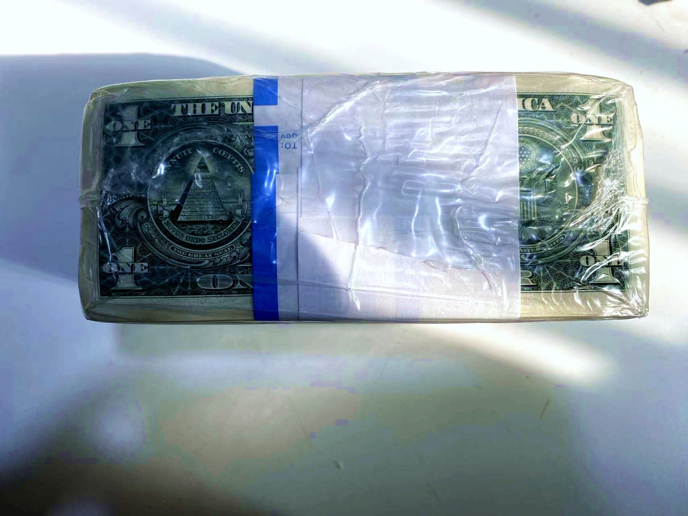 【Blue Auction】✨世界纸币精拍第421期【精】 【原捆1000张】美国 2017年1美金 纽约版 全新UNC  众多无47号码