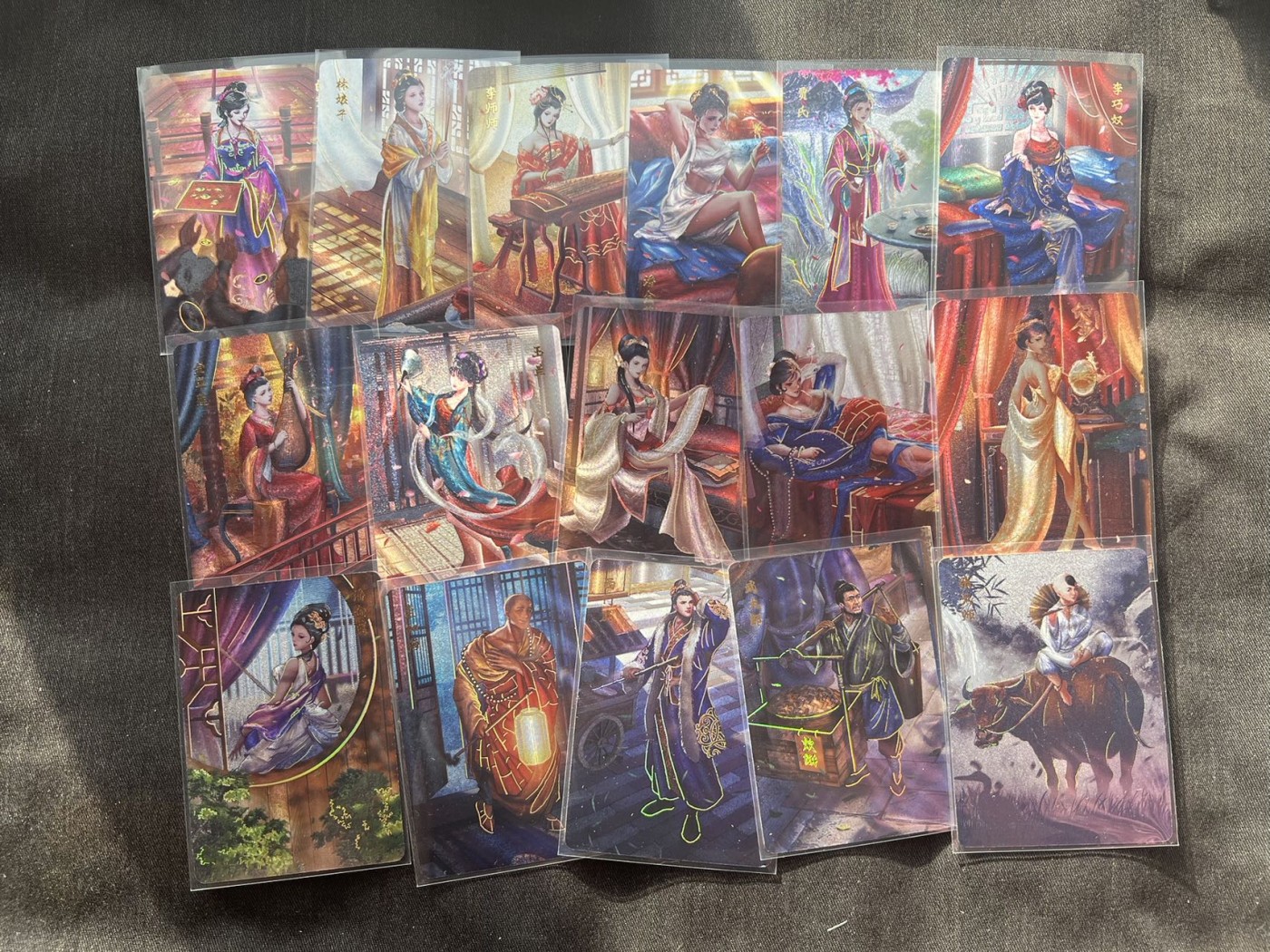 【随心卡拍】收藏卡拍卖【第11期】  大宋众生相 美女卡10张+