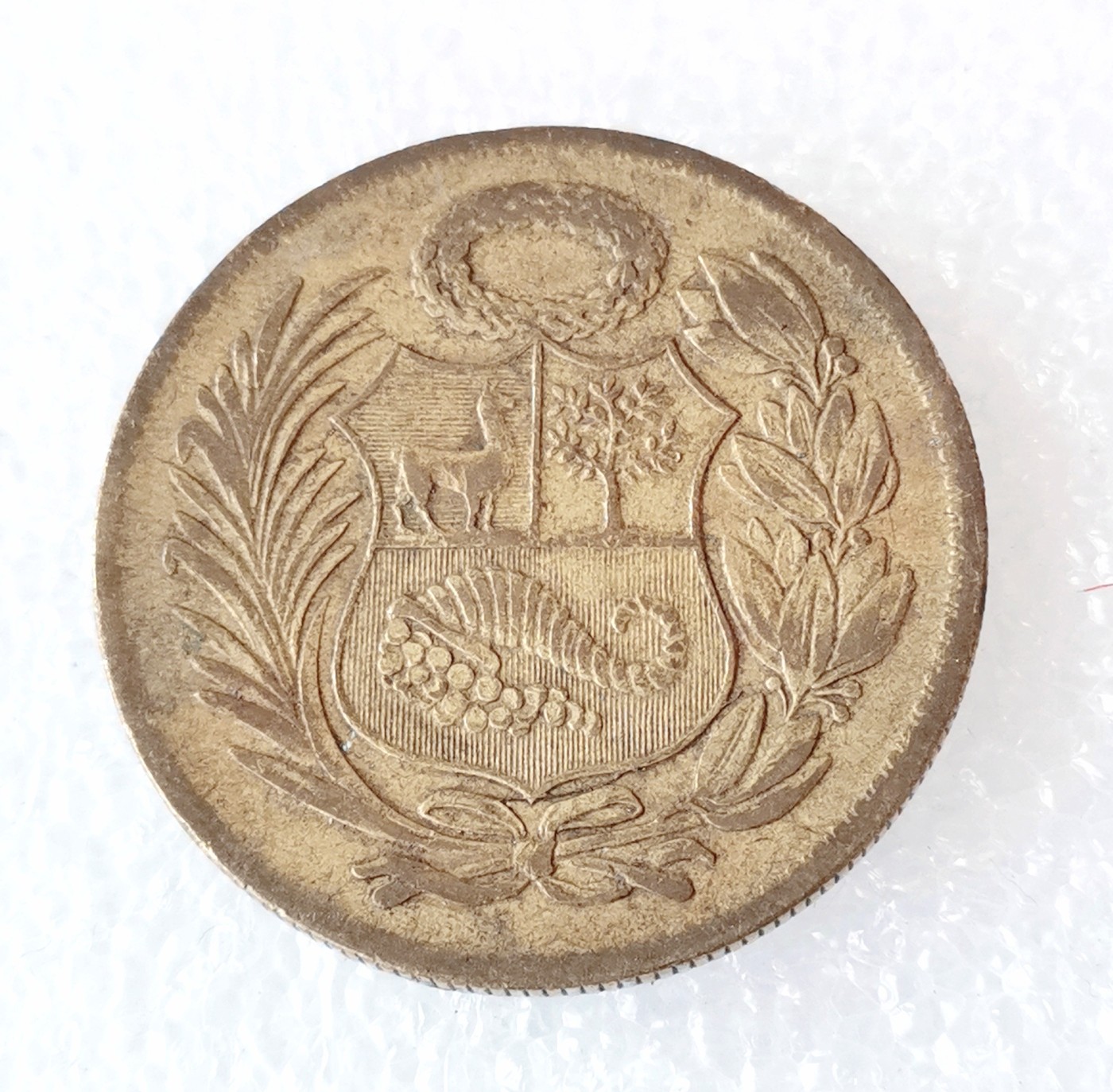 海外回流1元起拍小铺 各国钱币散币场 第6期 秘鲁1962年版本1索尔大铜币