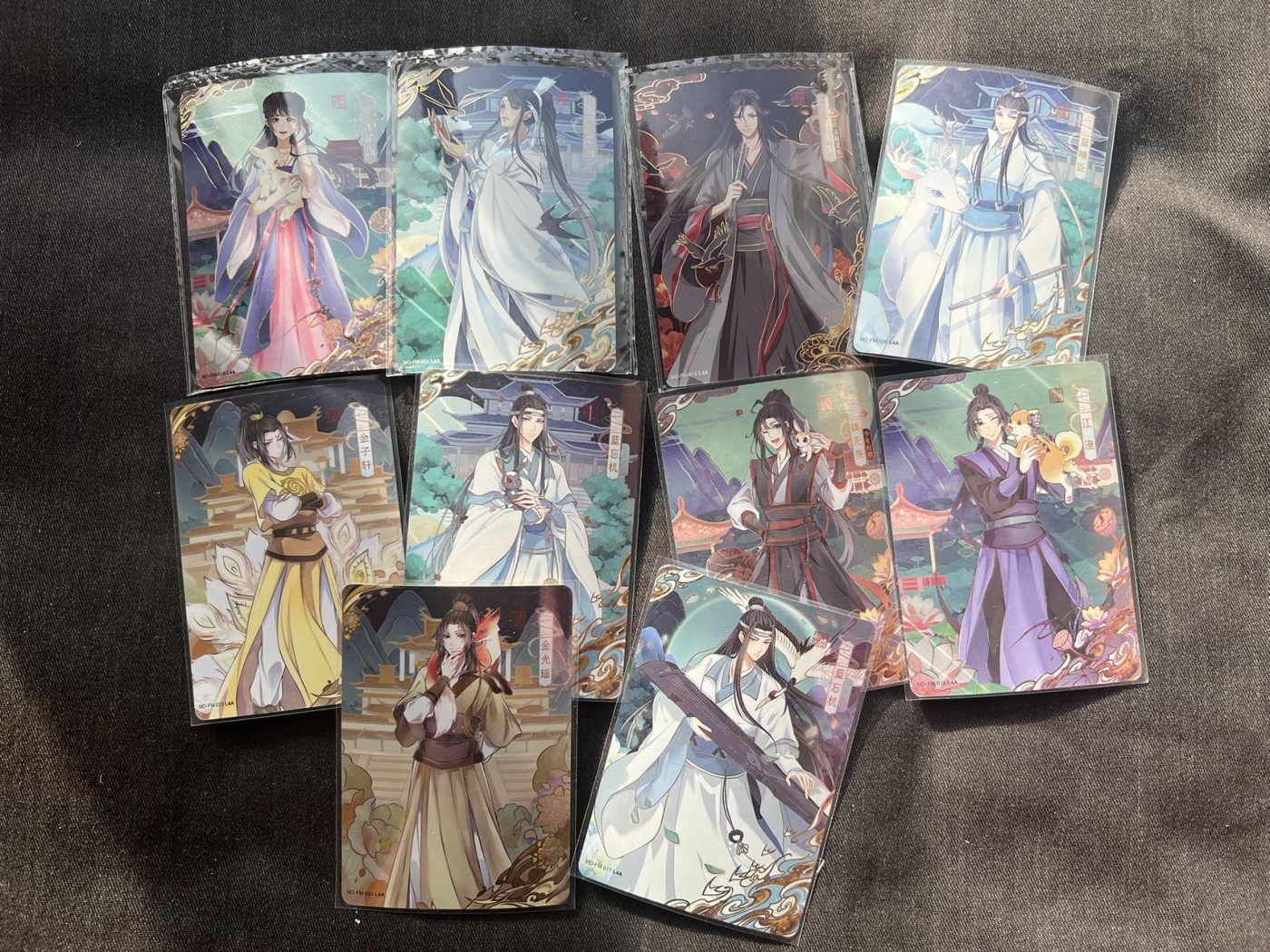 【随心卡拍】收藏卡拍卖【第11期】  魔道祖师 闪卡 10张