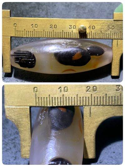 精美亚光高玉化巴西玛瑙手工俏色巧雕一心向佛，禅字桶珠一个！ 精美亚光高玉化巴西玛瑙手工俏色巧雕一心向佛，禅字桶珠一个！