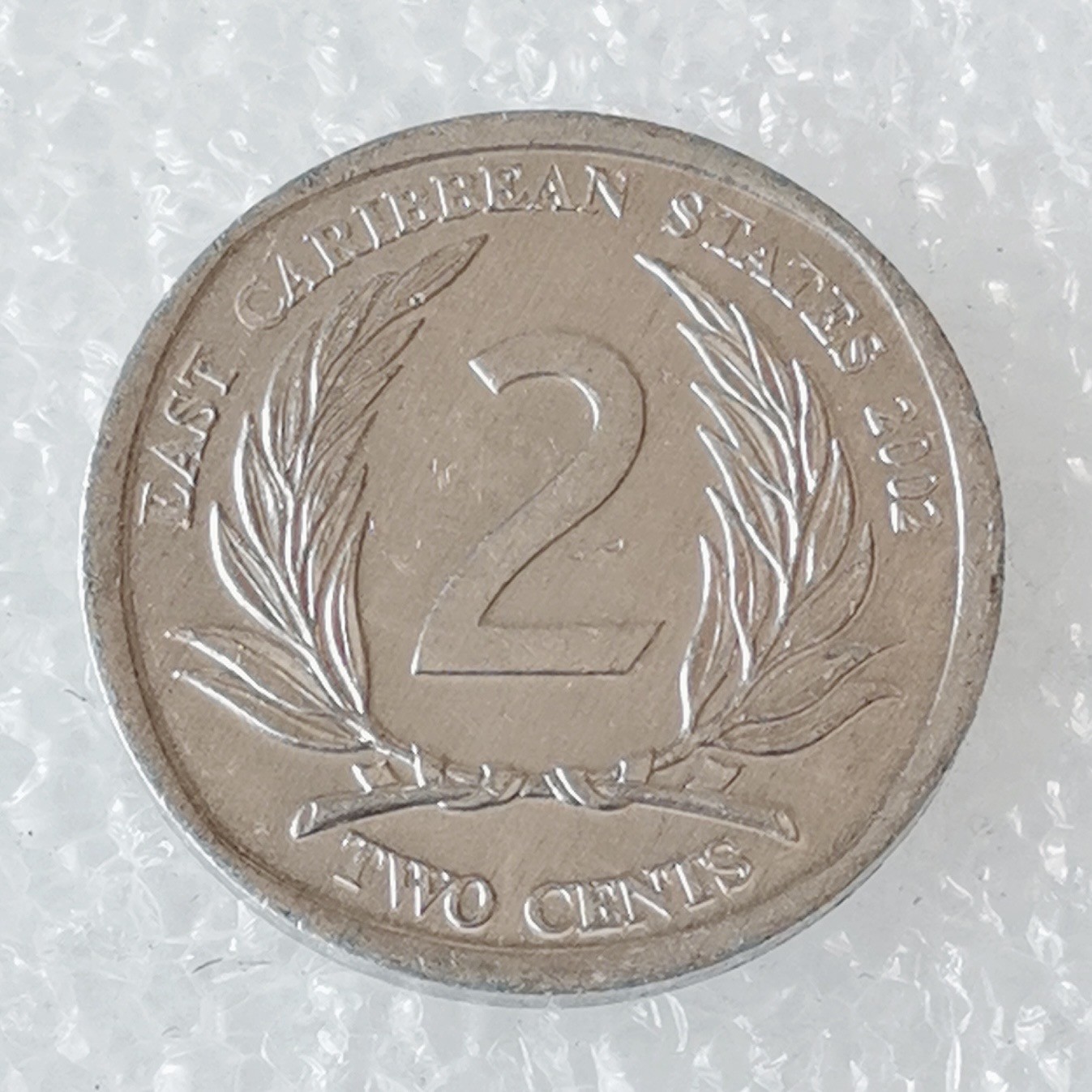 海外回流1元起拍小铺 各国钱币散币场 第6期 东加勒比2002年2分