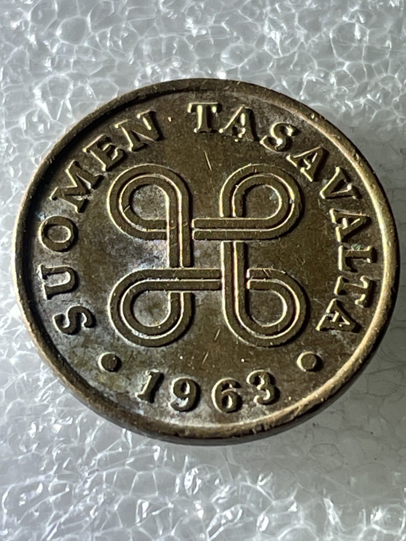 神仙姐姐散币好品专场第十六期（无佣金满邮自动发出 1963 年芬兰 1 盆尼