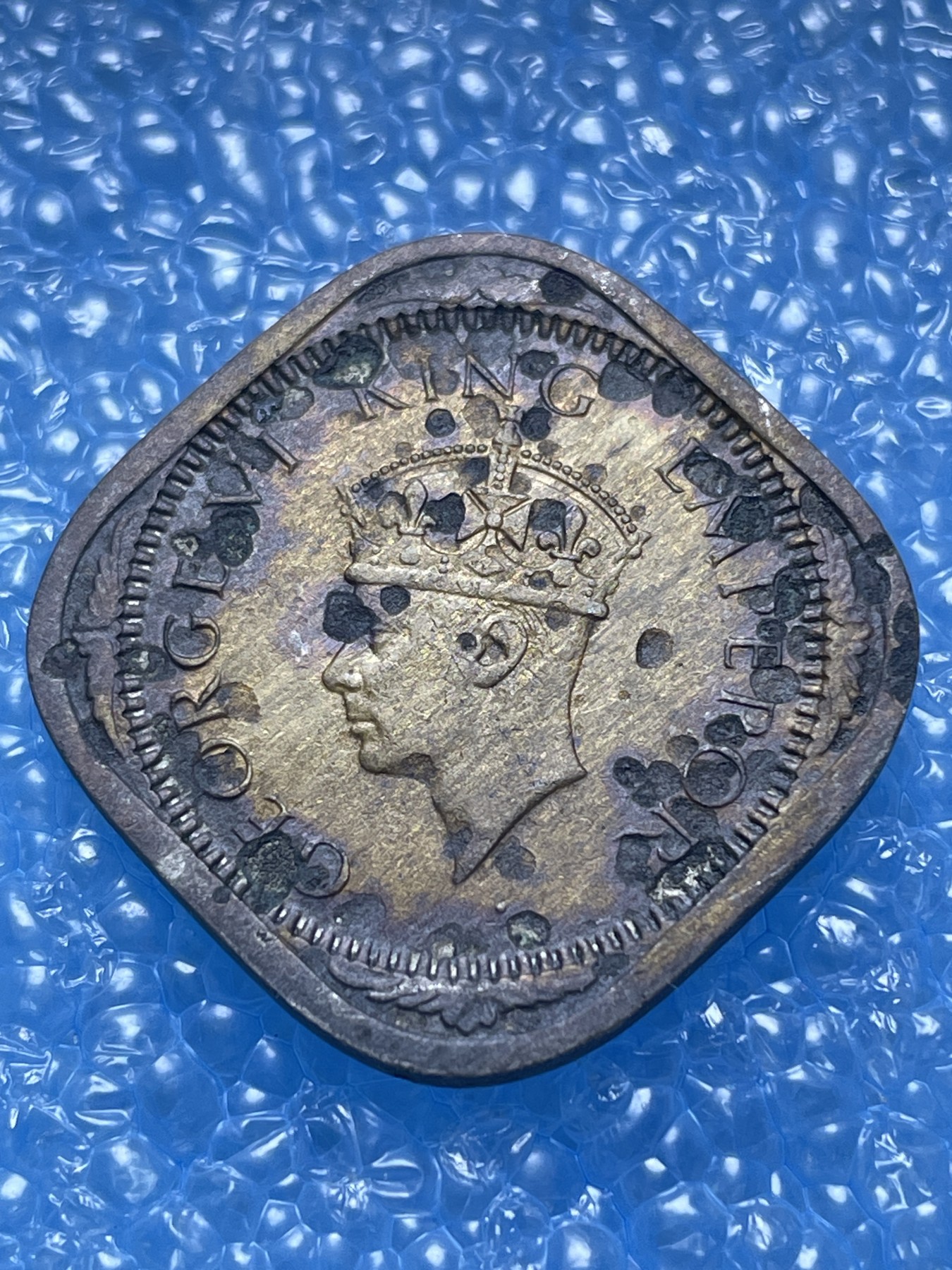 神仙姐姐散币好品专场第十七期（无佣金满邮自动发出 1940 年英属印度 2 安娜