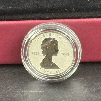 康怡轩钱币【图瓦卢+匈牙利+加拿大+白俄罗斯 纪念币专场】第251006期  2013年加拿大发行枫叶精制纪念银套币（5枚/套）