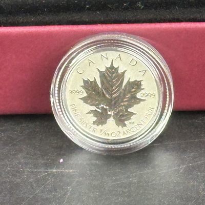 康怡轩钱币【图瓦卢+匈牙利+加拿大+白俄罗斯 纪念币专场】第251006期  2013年加拿大发行枫叶精制纪念银套币（5枚/套）