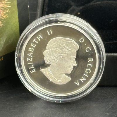 康怡轩钱币【图瓦卢+匈牙利+加拿大+白俄罗斯 纪念币专场】第251006期  2012年加拿大发行地理摄影大赛10加元精制纪念银币