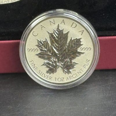 康怡轩钱币【图瓦卢+匈牙利+加拿大+白俄罗斯 纪念币专场】第251006期  2013年加拿大发行枫叶精制纪念银套币（5枚/套）