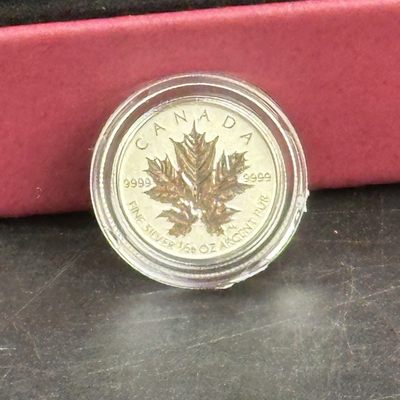 康怡轩钱币【图瓦卢+匈牙利+加拿大+白俄罗斯 纪念币专场】第251006期  2013年加拿大发行枫叶精制纪念银套币（5枚/套）
