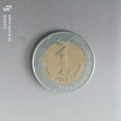 第508期  硬币专场 （无押金，捡漏，全场50包邮，偏远地区除外，接收代拍业务） 土耳其1里拉 双色币