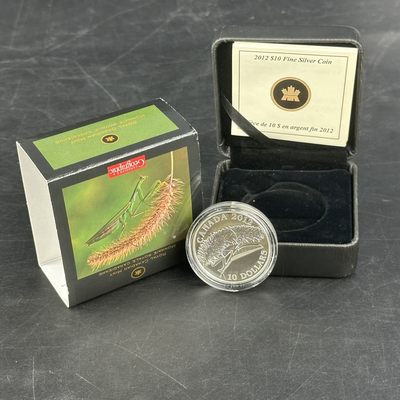 康怡轩钱币【图瓦卢+匈牙利+加拿大+白俄罗斯 纪念币专场】第251006期  2012年加拿大发行地理摄影大赛10加元精制纪念银币
