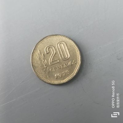 第508期  硬币专场 （无押金，捡漏，全场50包邮，偏远地区除外，接收代拍业务） 阿根廷20分