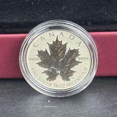 康怡轩钱币【图瓦卢+匈牙利+加拿大+白俄罗斯 纪念币专场】第251006期  2013年加拿大发行枫叶精制纪念银套币（5枚/套）