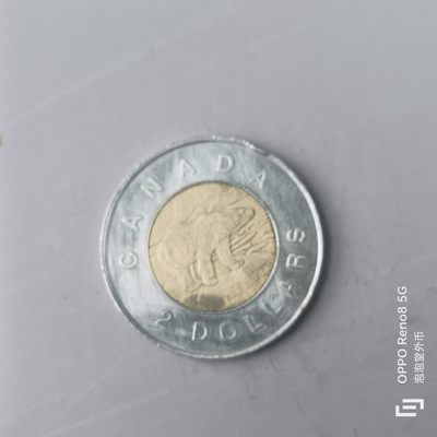 第508期  硬币专场 （无押金，捡漏，全场50包邮，偏远地区除外，接收代拍业务） - 加拿大2元 双色币