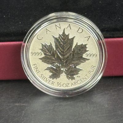 康怡轩钱币【图瓦卢+匈牙利+加拿大+白俄罗斯 纪念币专场】第251006期  2013年加拿大发行枫叶精制纪念银套币（5枚/套）