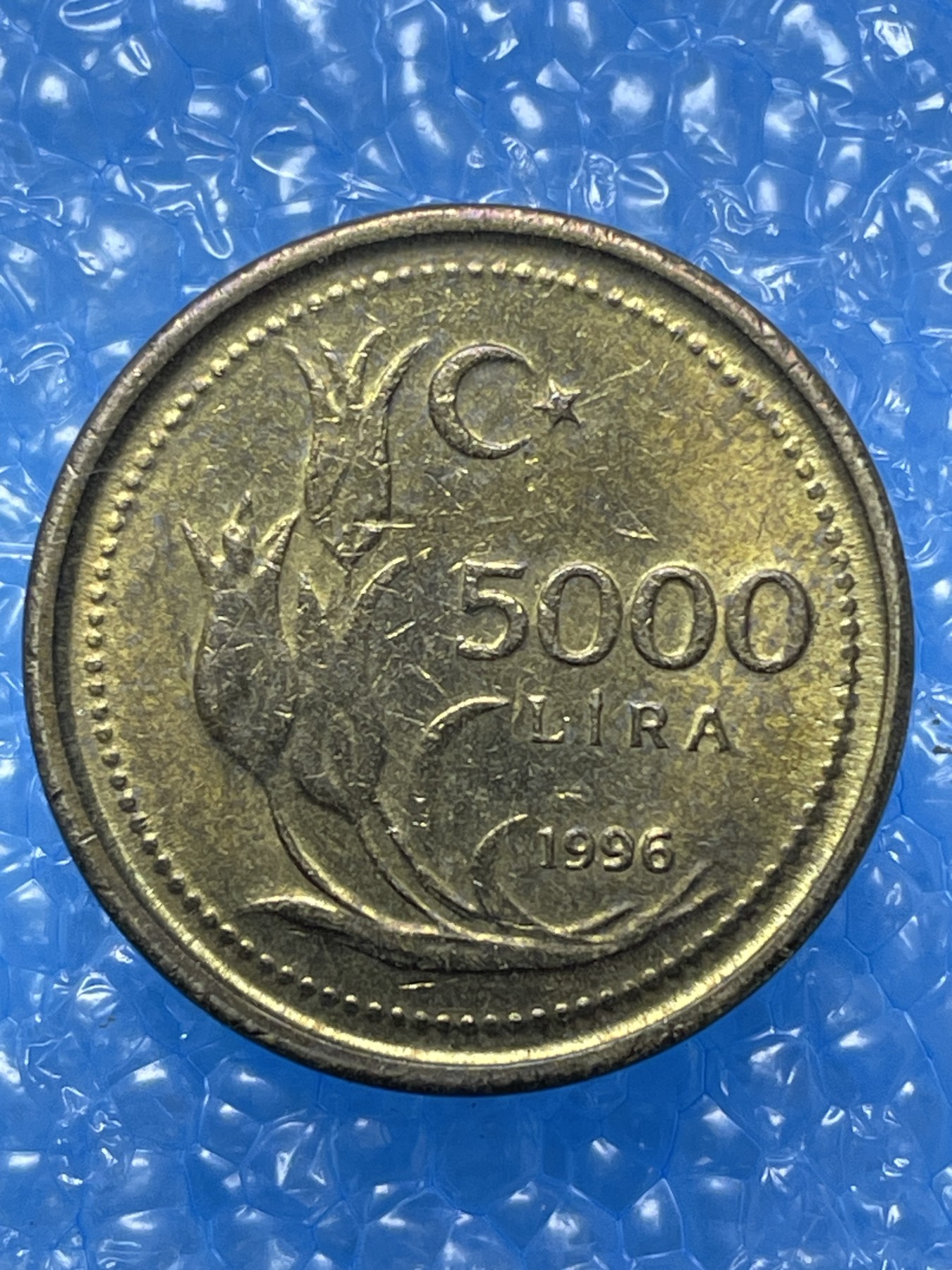 神仙姐姐散币好品专场第十六期（无佣金满邮自动发出 土耳其 5000里拉