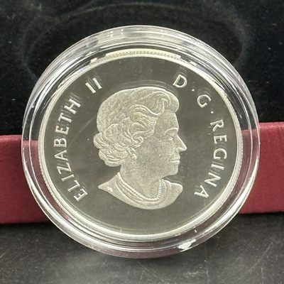 康怡轩钱币【图瓦卢+匈牙利+加拿大+白俄罗斯 纪念币专场】第251006期  2012年加拿大发行泰坦尼克号10加元彩色精制纪念银币