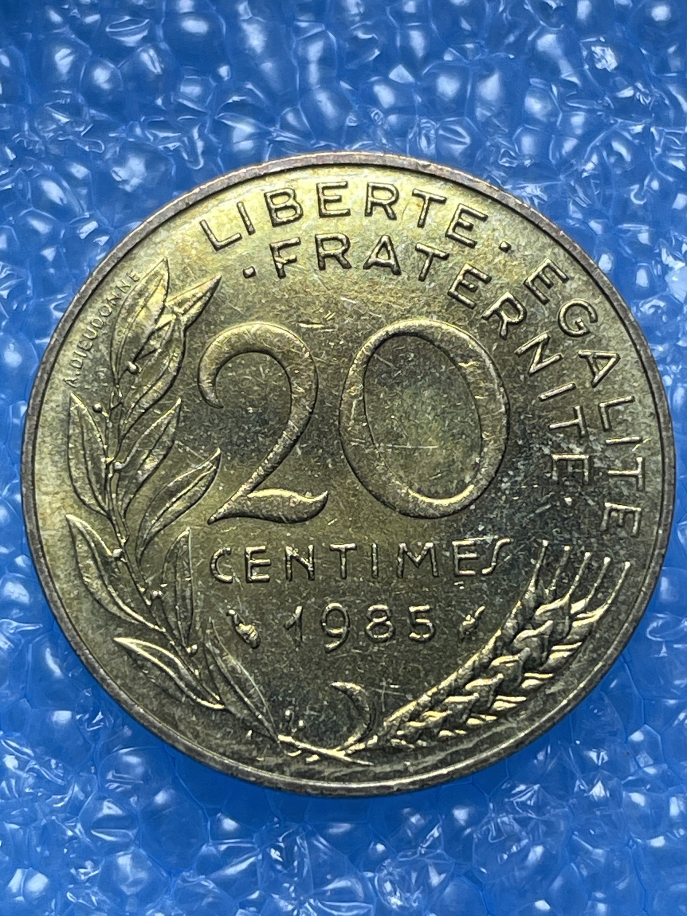 神仙姐姐散币好品专场第十七期（无佣金满邮自动发出 1985 年法国 20 分