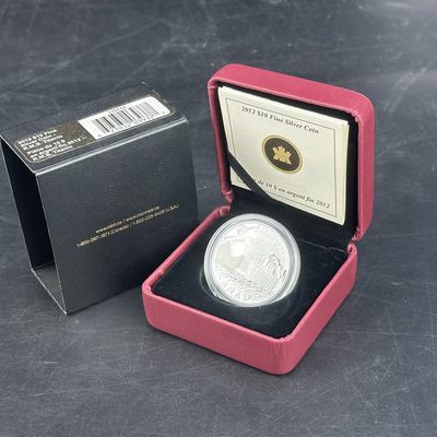 康怡轩钱币【图瓦卢+匈牙利+加拿大+白俄罗斯 纪念币专场】第251006期  2012年加拿大发行泰坦尼克号10加元彩色精制纪念银币