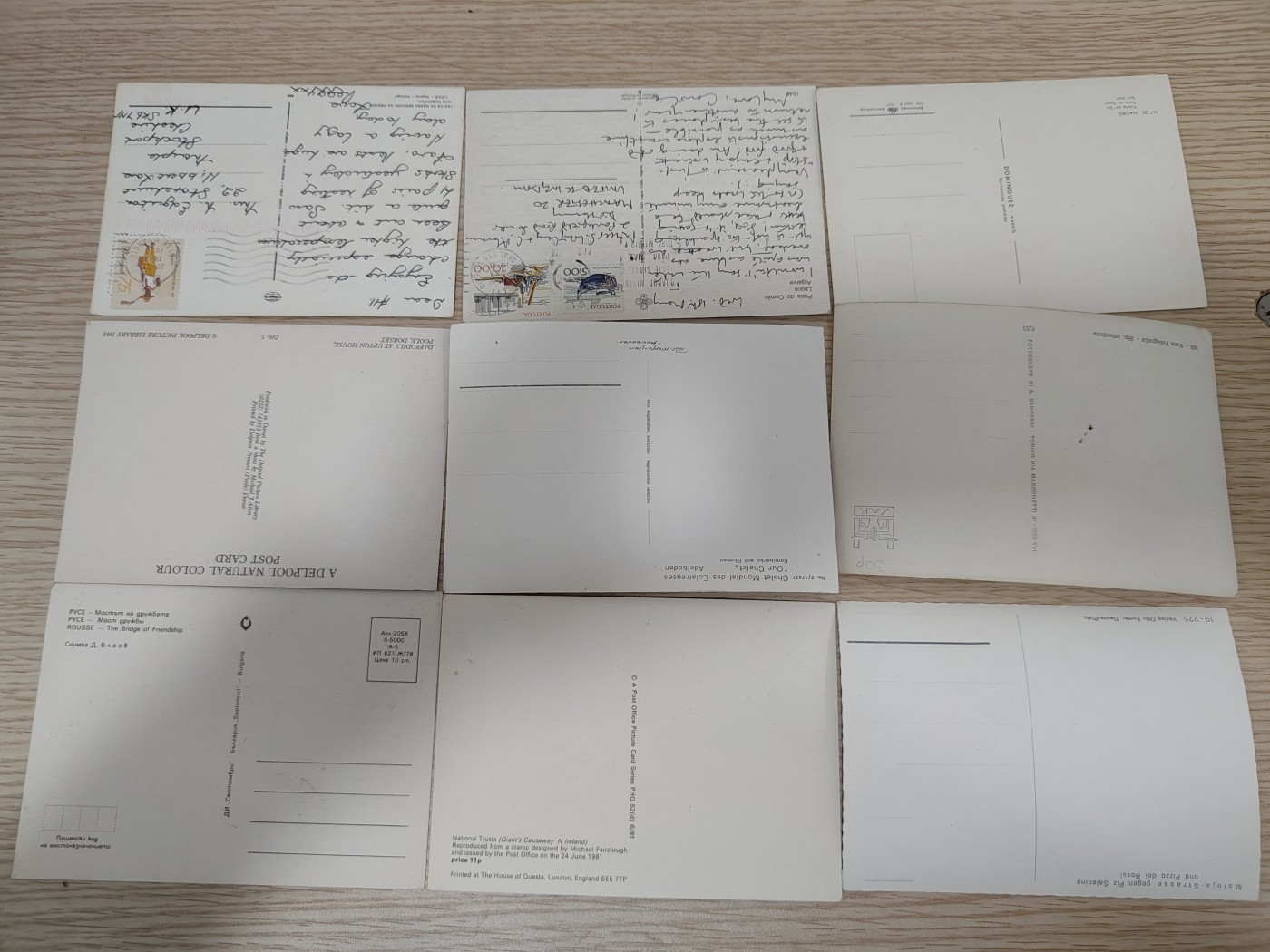 全场0元起拍 第127期 咸鱼国勋章拍卖专场 1月21日（周日）下午6：00开始 各国老明信片9张