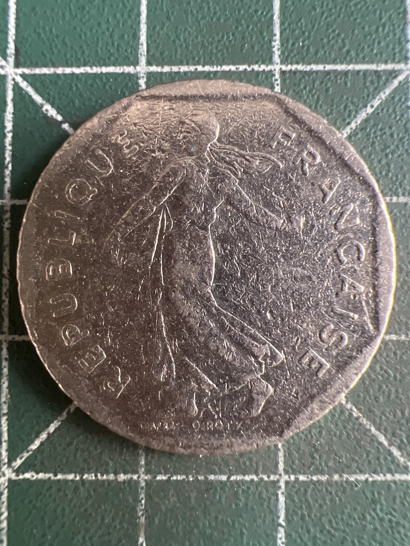 第586期 硬币专场 （无押金，捡漏，全场50包邮，偏远地区除外，接收代拍业务） 法国2法郎