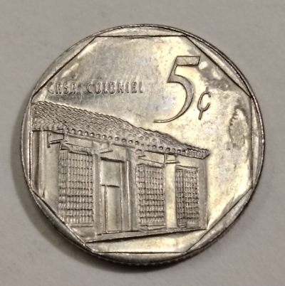 布加迪🐬～世界钱币🌾第 116 期 /  美洲国家币专场 - 古巴🇨🇺 1998 年  5 分 外汇币
