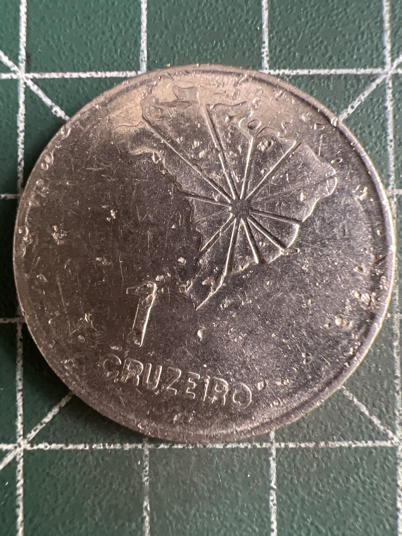 第587期 硬币专场 （无押金，捡漏，全场50包邮，偏远地区除外，接收代拍业务） 巴西1克鲁塞罗